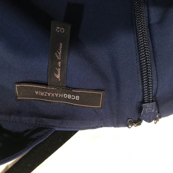 BCBG Royal Blue floor length dress, size 2 - Picture 4 of 4